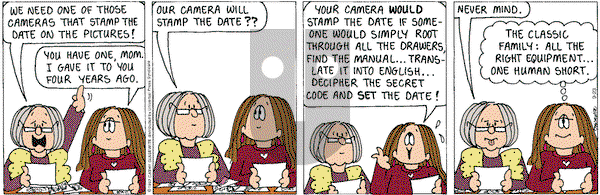 Cathy Classics on Tuesday September 23, 2003 Comic Strip