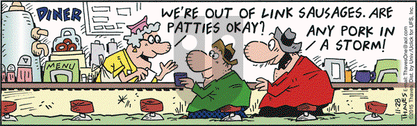 Frank and Ernest on Saturday November 28, 2015 Comic Strip
