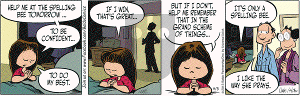 Baldo on Wednesday April 3, 2013 Comic Strip