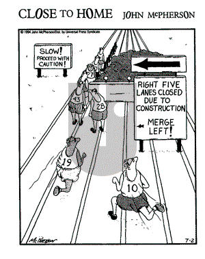 Close to Home on Saturday July 2, 1994 Comic Strip