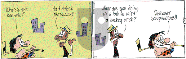 The Knight Life on Wednesday July 3, 2013 Comic Strip