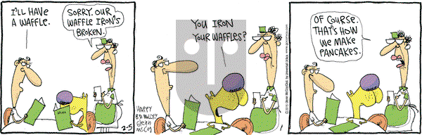 The Duplex on Thursday February 5, 2015 Comic Strip