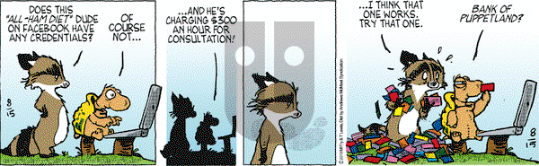 Over the Hedge on Wednesday August 15, 2018 Comic Strip