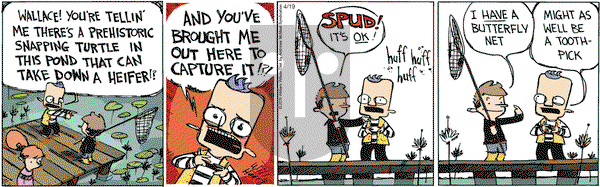 Wallace the Brave on Friday April 19, 2019 Comic Strip