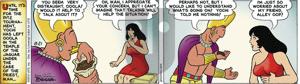 Alley Oop on Tuesday August 21, 2012 Comic Strip