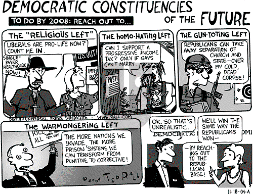 Ted Rall on Thursday November 18, 2004 Comic Strip