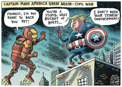 Rob Rogers on Monday May 9, 2016 Comic Strip