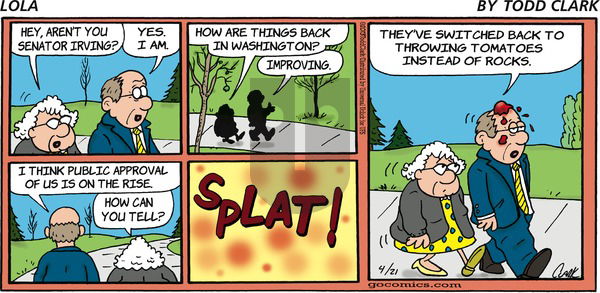 Lola on Sunday April 21, 2013 Comic Strip