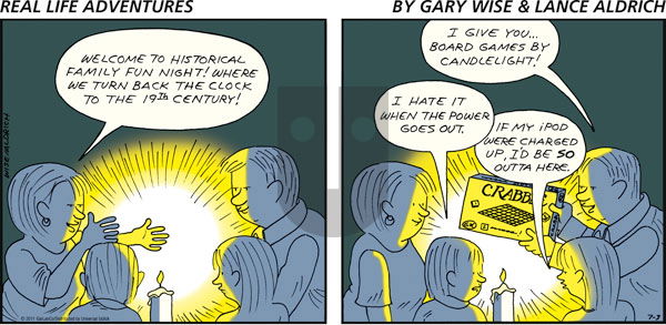 Real Life Adventures - Wednesday July 2, 2025 Comic Strip