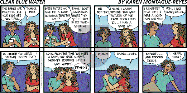 Clear Blue Water on Sunday February 4, 2007 Comic Strip