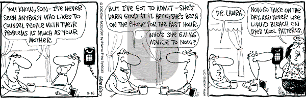 The Duplex on Saturday September 16, 2000 Comic Strip