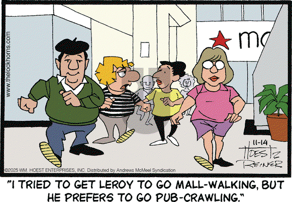 The Lockhorns on Friday November 14, 2025 Comic Strip