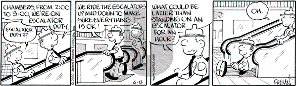 Drabble on Thursday June 13, 2002 Comic Strip