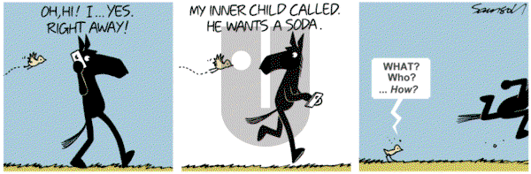 Dark Side of the Horse on Tuesday December 3, 2013 Comic Strip