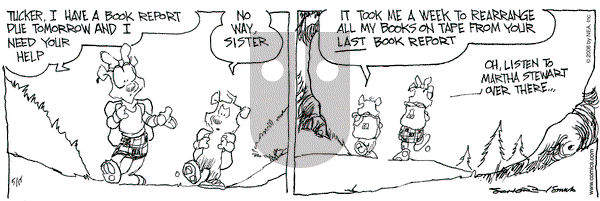 The Grizzwells on Monday May 15, 2006 Comic Strip