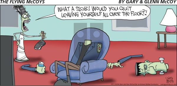 The Flying McCoys on Sunday February 25, 2018 Comic Strip