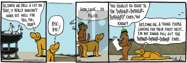 Overboard on Thursday May 24, 2007 Comic Strip