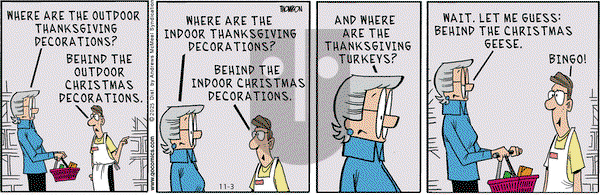 Grand Avenue on Monday November 3, 2025 Comic Strip