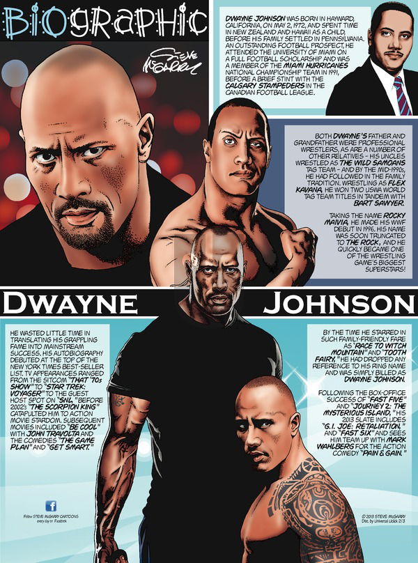 Biographic on Sunday February 3, 2013 Comic Strip