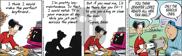 Baldo on Saturday July 6, 2002 Comic Strip