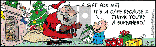 Frank and Ernest on Tuesday December 24, 2019 Comic Strip