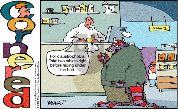 Cornered - Sunday October 31, 2010 Comic Strip