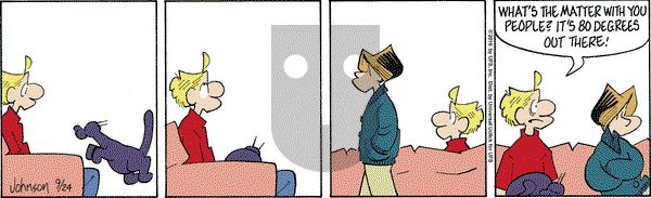 Arlo and Janis on Saturday September 24, 2016 Comic Strip