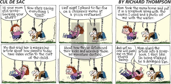 Cul de Sac on Sunday May 4, 2008 Comic Strip