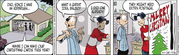 Baldo on Saturday December 7, 2013 Comic Strip