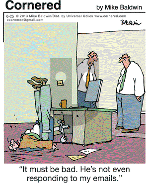 Cornered on Tuesday June 25, 2013 Comic Strip