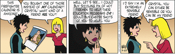 Luann on Friday November 7, 2008 Comic Strip