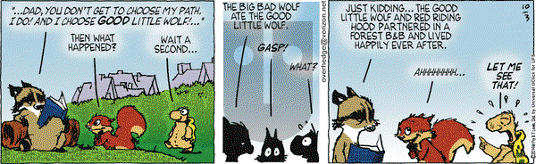 Over the Hedge on Friday October 3, 2014 Comic Strip