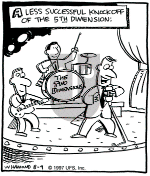Reality Check on Saturday August 9, 1997 Comic Strip