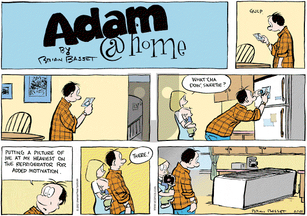 Adam@Home on Sunday August 7, 2005 Comic Strip