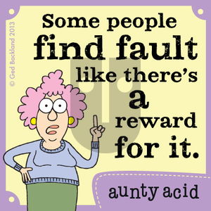 Aunty Acid on Thursday October 24, 2013 Comic Strip