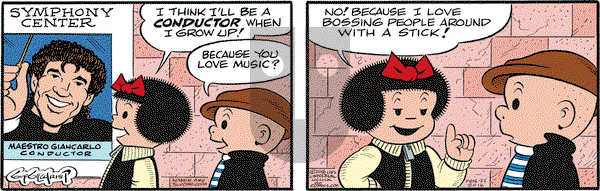 Nancy on Thursday February 25, 2016 Comic Strip