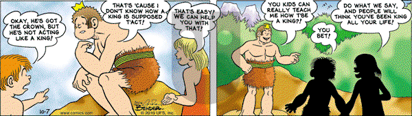 Alley Oop on Thursday October 7, 2010 Comic Strip