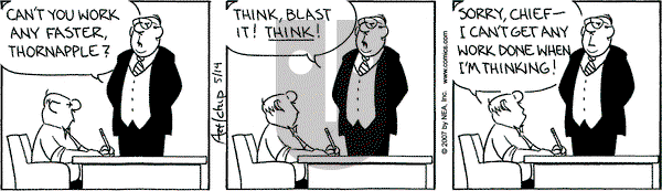 The Born Loser on Monday May 14, 2007 Comic Strip