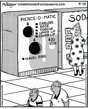 Close to Home on Thursday April 10, 2003 Comic Strip