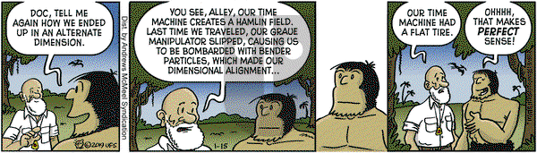 Alley Oop - Tuesday January 15, 2019 Comic Strip