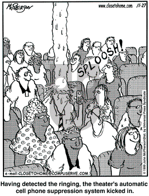 Close to Home on Saturday November 27, 1999 Comic Strip