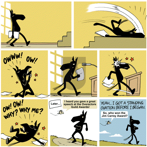 Dark Side of the Horse on Wednesday April 11, 2012 Comic Strip