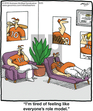 In the Bleachers on Tuesday June 25, 2019 Comic Strip