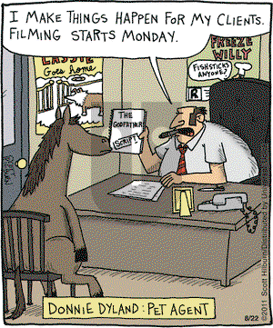 The Argyle Sweater on Monday August 22, 2011 Comic Strip