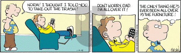 Drabble on Saturday January 9, 2010 Comic Strip