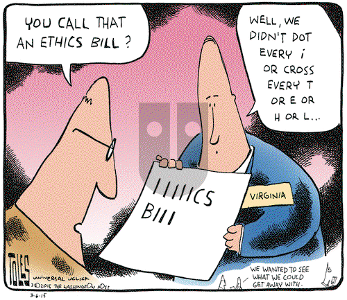 Tom Toles on Friday March 6, 2015 Comic Strip