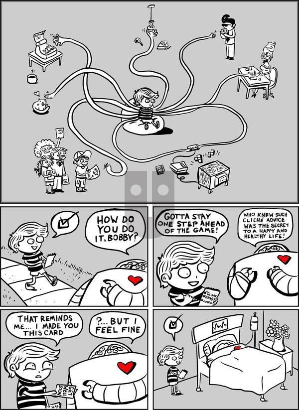 Robbie and Bobby on Saturday March 8, 2025 Comic Strip