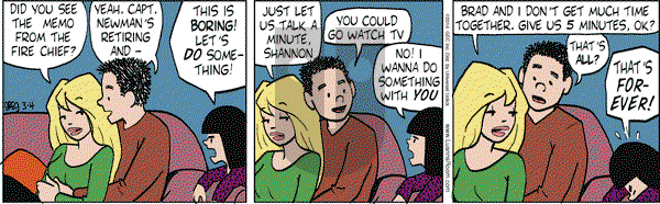 Luann on Tuesday March 4, 2014 Comic Strip