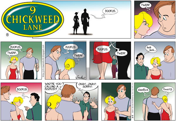 9 Chickweed Lane on Sunday June 5, 2011 Comic Strip