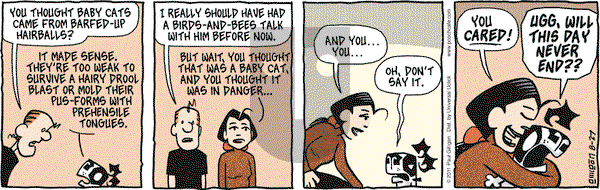 Pooch Cafe on Saturday August 27, 2011 Comic Strip